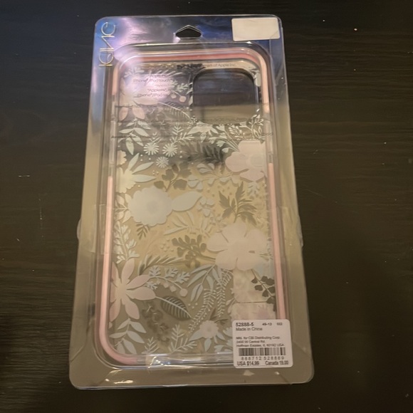 ICING iPhone 12 Pro Max Clear Floral Phone Case NWT - Picture 5 of 7